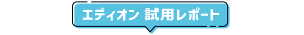 エディオン試用レポート