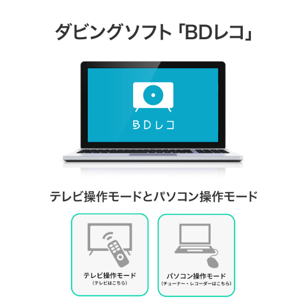 ダビングソフト「BDレコ」