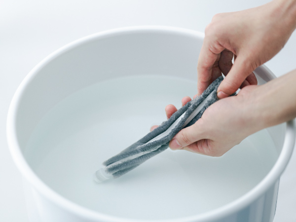 からまないブラシPlusは水洗い可能