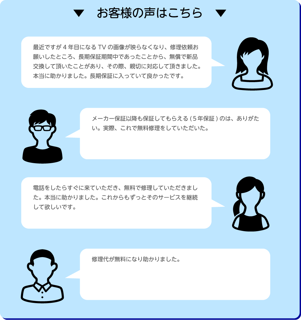 お客様の声
