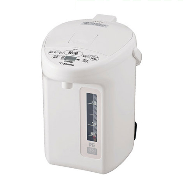 象印 VE電気ポット(3.0L) 優湯生 ホワイト CV-TF30-WA