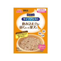 ペットライン メディコート ライフアシスト 飲み込む力が弱くなった愛犬に ジェルタイプ ミルク仕立て 50g FCJ195U-MCL-2