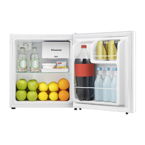 ハイセンス 【右開き】45L 1ドア冷蔵庫 シルバー HR-A45KW-イメージ11