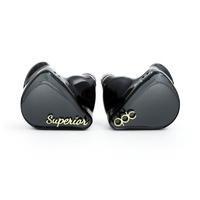 qdc ダイナミック密閉型イヤホン SUPERIOR ピアノブラック QDC-SUPERIOR-BK