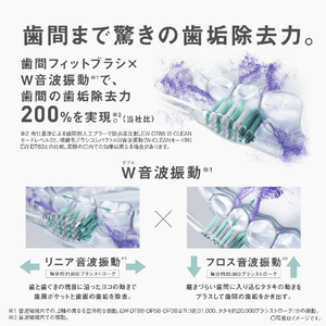 パナソニック 電動歯ブラシ Doltz ディープブルー EW-DP58-A-イメージ5