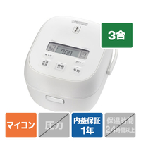 タイガー マイコンジャー炊飯器(3合) マットホワイト JBS-G055WM