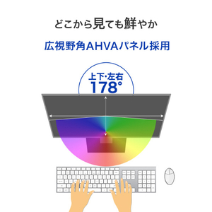 I・Oデータ 23．8型ワイド液晶ディスプレイ LCD-D242SAX-イメージ6