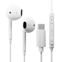 PGA USB Type-C ステレオイヤホン ホワイト PG-SEIE2WH2