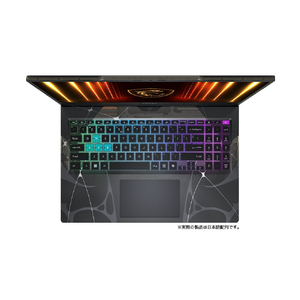 MSI ノートパソコン オリジナル Cyborg 15 B2RW オデッセイグレイ&スケルトン CYBORG15B2RWFKG-0335JP-イメージ4