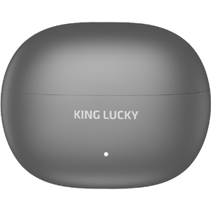 KINGLUCKY オープンイヤー型(空気伝導)完全ワイヤレスイヤホン i239 ブラック I239BK-イメージ5