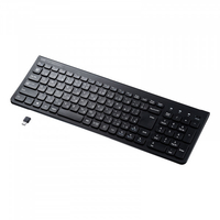 サンワサプライ ワイヤレススリムキーボード ブラック SKB-WL31CBK