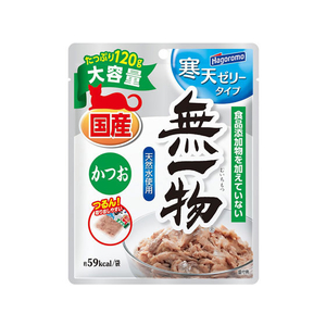 はごろもフーズ 無一物パウチ 寒天ゼリータイプ かつお 120g FC79397-イメージ1