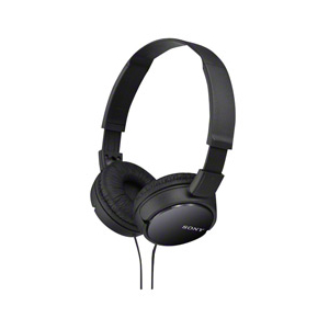 SONY 密閉ヘッドバンド型ヘッドホン ブラック MDR-ZX110 B-イメージ1