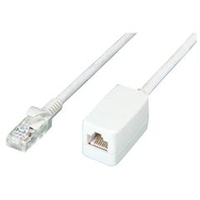 協和電線 延長LANケーブル/カテゴリー6対応 ホワイト HLC-ETM6-10MP