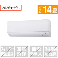 アイリスオーヤマ 「工事代金別」 14畳 エアコン Gシリーズ IHF-4010G-W-S