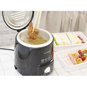 LITHON おひとりフライヤー(0．6L) KDFY-06AB-イメージ3