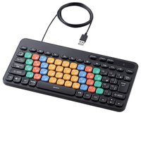 エレコム 有線キーボード KEY PALETTO ブラック TK-FS10UMKBK