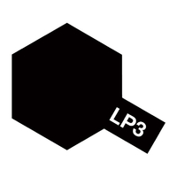 タミヤ LP-3 フラットブラック LP3ﾌﾗﾂﾄﾌﾞﾗﾂｸN