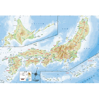 ビバリー 日本地図おぼえちゃおう! BV80026ﾆﾎﾝﾁｽﾞｵﾎﾞｴ
