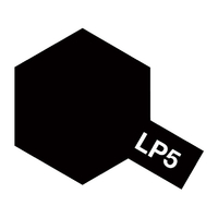 タミヤ LP-5 セミグロスブラック LP5ｾﾐｸﾞﾛｽﾌﾞﾗﾂｸN