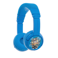 Onanoff キッズ用ヘッドホン BuddyPhones Play+ クールブルー BT-BP-PLAYP-BLUE