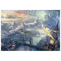 テンヨー ディズニー ジグソーパズル 1000ピース Tinker Bell and Peter Pan Fly to Never Land D-1000-031 D1000031ﾃｲﾝｶ-ﾍﾞﾙｱﾝﾄﾞ