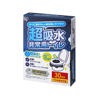 アイリスオーヤマ 非常用トイレセット 15g 30回分 FCE217R-BTS15-30
