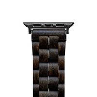 VOWOOD Apple Watch 42/41/40/38mm用天然木バンド 黒檀 VW74034AWCP