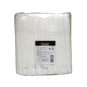 大和物産 商売繁盛ホワイトストロー紙完封 500本 F849385-063280-イメージ2
