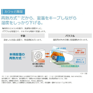 日立 「標準工事代金半額」 18畳 フィルター自動清掃 エアコン e angle select 凍結洗浄 白くまくん Wシリーズ RASWM5625DE5WS-イメージ8