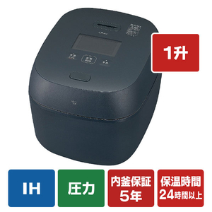 象印 圧力IH炊飯ジャー(1升炊き) 炎舞炊き 黒 NX-AA18-BZ-イメージ1