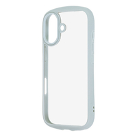 レイ・アウト iPhone 17用ハイブリッドタフケース Puffull +レンズガードリング / ブルー RT-P52CMD1/A