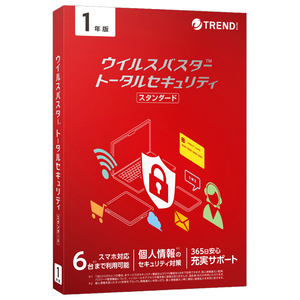 トレンドマイクロ ウイルスバスター トータルセキュリティ スタンダード 1年版 ｳｲﾙｽﾊﾞｽﾀ-ﾄ-ﾀﾙ1Y2023HD-イメージ1