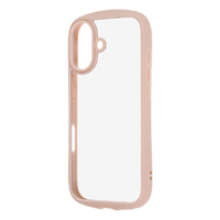 レイ・アウト iPhone 17用ハイブリッドガラスケース Puffull 10H +レンズガードリング / ピンク RT-P52CMD3/P