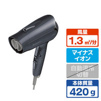 パナソニック ヘアドライヤー イオニティ ダークグレー EH-NE2K-H