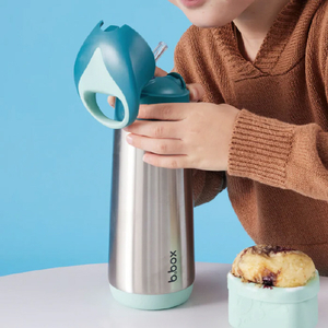 ビーボックス ステンレスドリンクボトル500ml(ステンレス製水筒) エメラルドフォレスト 500107ｴﾒﾗﾙﾄﾞﾌｫﾚｽﾄ-イメージ6