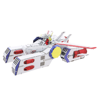 テンヨー T-MP-022M メタリックナノパズル 機動戦士ガンダム SCV-70 ホワイトベース ﾒﾀﾅﾉTMP22Mｶﾞﾝﾀﾞﾑﾎﾜｲﾄﾍﾞ-ｽ