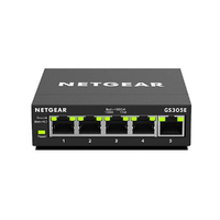 NETGEAR ギガ5ポート アンマネージプラススイッチ GS300シリーズ GS305E-100JPS