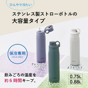 タイガー 真空断熱ボトル(0.75L) オフホワイト MTS-W075WO-イメージ2