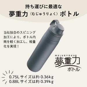 タイガー 真空断熱ボトル(0.75L) オフホワイト MTS-W075WO-イメージ7