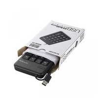 エレコム EU RoHS指令準拠 USBテンキーボード ブラック TK-TCM011BK/RS