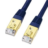 サンワサプライ カテゴリ7LANケーブル（50m） ネイビーブルー KB-T7-50NVN