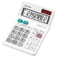 シャープ 電卓（ミニナイスサイズタイプ） EL772JX