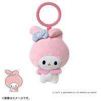 タカラトミー ぷにコミュ ぷにぬいキーチェーン マイメロディ メロディのぷにるんず ﾌﾟﾆｺﾐﾕﾌﾟﾆﾇｲｷ-ﾁｴ-ﾝﾏｲﾒﾛﾃﾞｲ