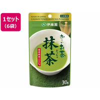 伊藤園 お～いお茶 抹茶 30g×6袋 FCE252S