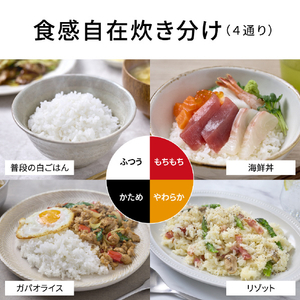 パナソニック 可変圧力IHジャー炊飯器 ホワイト SR-N510E-W-イメージ16
