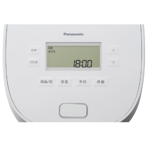 パナソニック 可変圧力IHジャー炊飯器 ホワイト SR-N510E-W-イメージ3