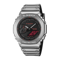 カシオ G-SHOCK シルバー/レッド GM-2100YRA-8AJF