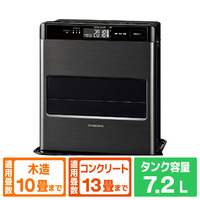 コロナ 石油ファンヒーター WZシリーズ グランブラック FH-WZ3626BY(KG)