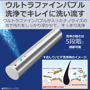 東芝 温水洗浄便座 e angle select ウルトラファインバブル洗浄 CLEAN WASH パステルアイボリー SCS-SRU72E5(N)-イメージ5